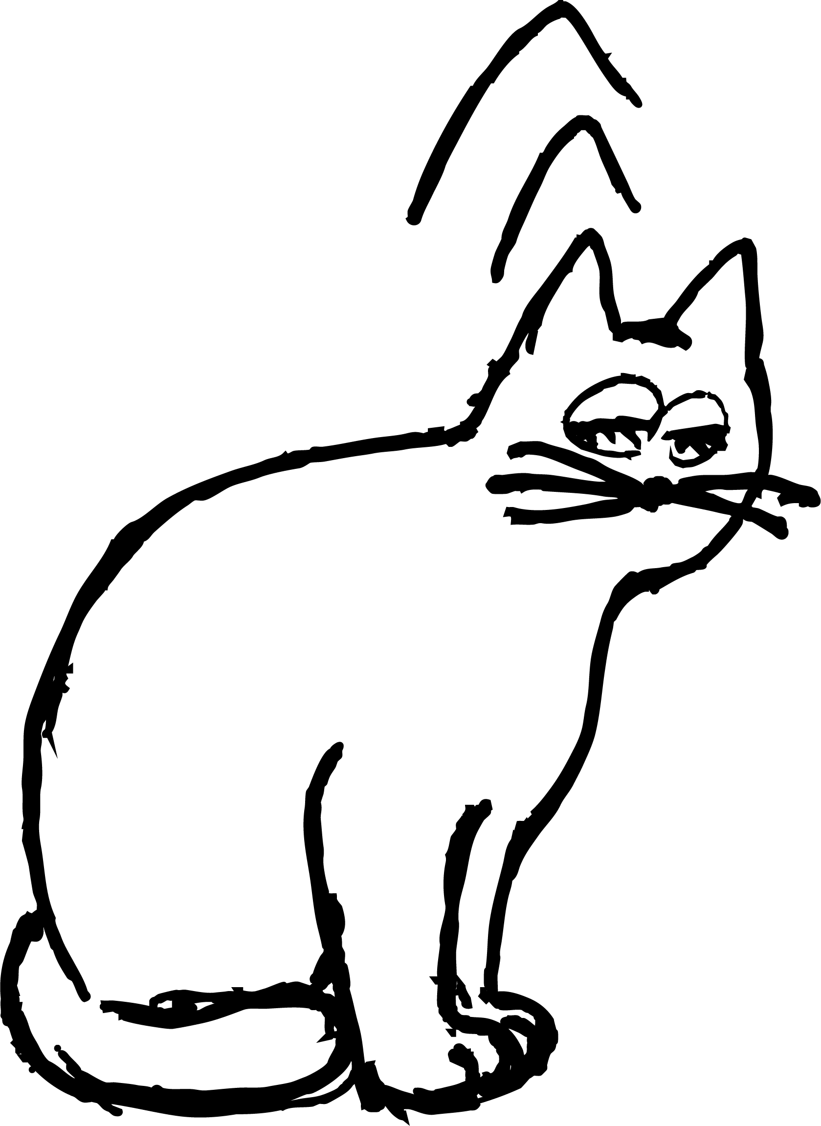 そばだてねこ